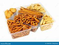 Pack Of Savoury Pretzel And Cracker Snack Mix Stock Image - Image of ...