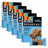 Amazon.com: KIND Breakfast, Healthy Snack Bar, Blueberry Almond, Gluten ...