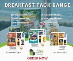 Breakfast Pack and Snack Packs